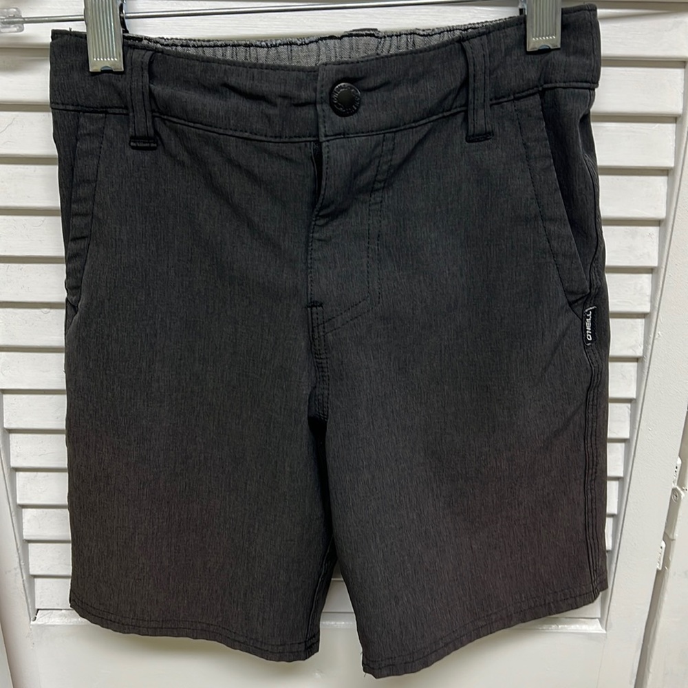 Boys O’Neill hybrid heather grey shorts 5/6